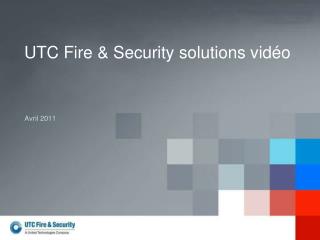 UTC Fire &amp; Security solutions vidéo