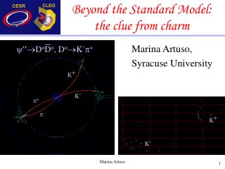 Beyond the Standard Model: the clue from charm