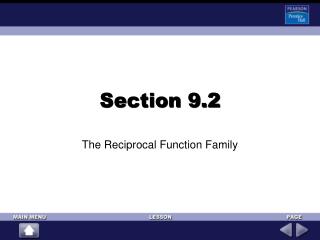 Section 9.2
