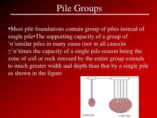 Pile Groups