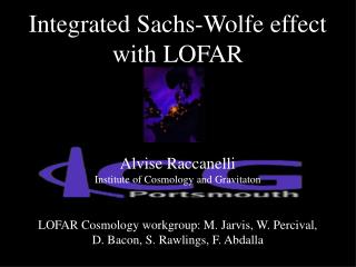 Integrated Sachs-Wolfe effect with LOFAR
