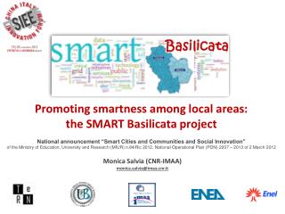 Promoting smartness among local areas: the SMART Basilicata project