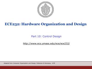 ECE232: Hardware Organization and Design