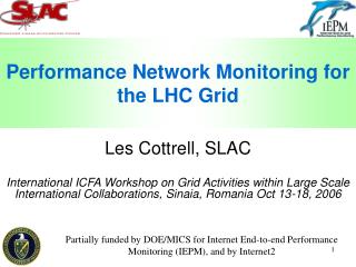 Performance Network Monitoring for the LHC Grid
