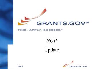 NGP Update