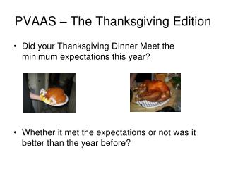 PVAAS – The Thanksgiving Edition