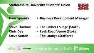 Staffordshire University Students’ Union