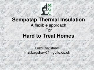 Sempatap Thermal Insulation A flexible approach For Hard to Treat Homes