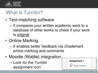 What is Turnitin?