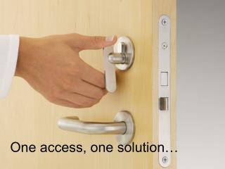 One access, one solution…