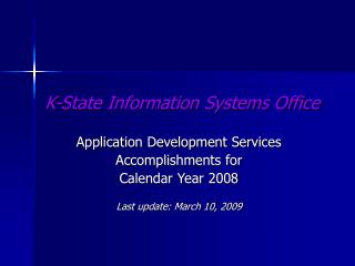 K-State Information Systems Office