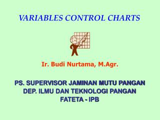 VARIABLES CONTROL CHARTS