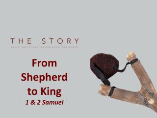 From Shepherd to King 1 &amp; 2 Samuel