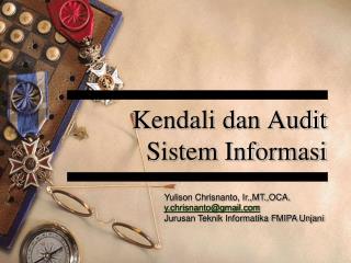 Kendali dan Audit Sistem Informasi