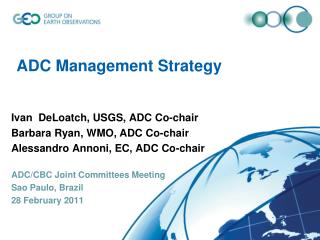 ADC Management Strategy