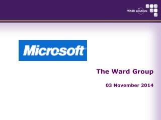 The Ward Group 03 November 2014