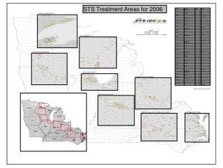 STS Treatment Areas for 2006