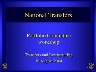 National Transfer s