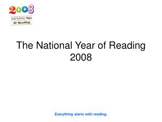 The National Year of Reading 2008