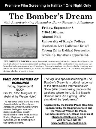 The Bomber’s Dream