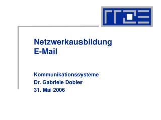 Netzwerkausbildung E-Mail