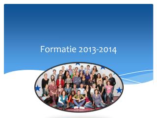 Formatie 2013-2014