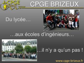 CPGE BRIZEUX