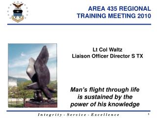 AREA 435 REGIONAL TRAINING MEETING 2010