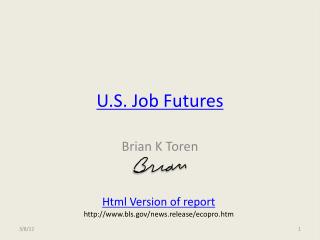 U.S. Job Futures