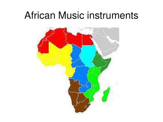 African Music instruments