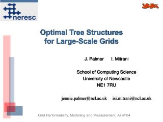 Optimal Tree Structures for Large-Scale Grids