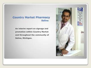 Country Market Pharmacy Saline