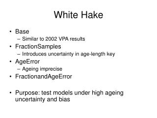 White Hake