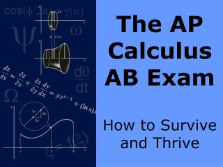 The AP Calculus AB Exam