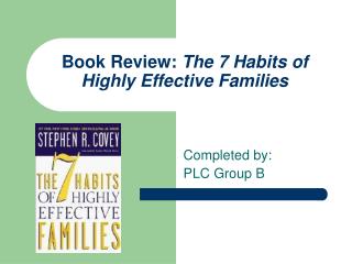 Book Review: The 7 Habits of Highly Effective Families