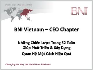 BNI Vietnam – CEO Chapter