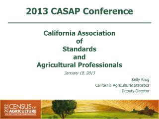 2013 CASAP Conference