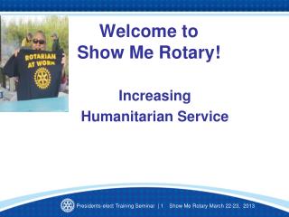 Welcome to Show Me Rotary!