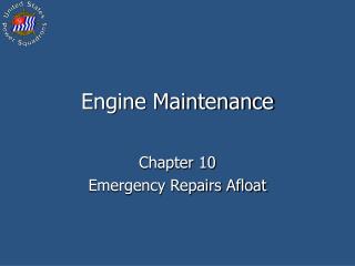 Engine Maintenance