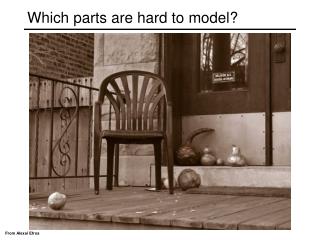 Which parts are hard to model?