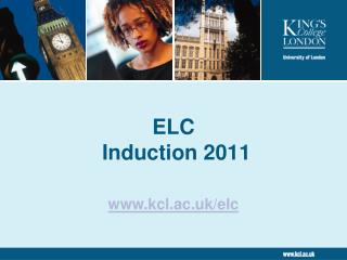 ELC Induction 2011