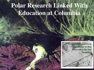 Polar Research Linked With Education at Columbia