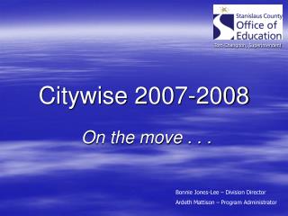 Citywise 2007-2008