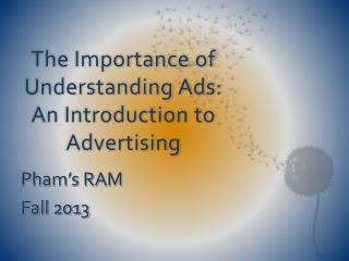 The Importance of Understanding Ads: An Introduction to Advertising