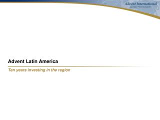 Advent Latin America