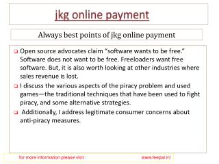 Get the Best Affordable Services of jkg school online paymen