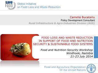 Global Initiative on Food Loss and Waste Reduction
