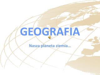 GEOGRAFIA