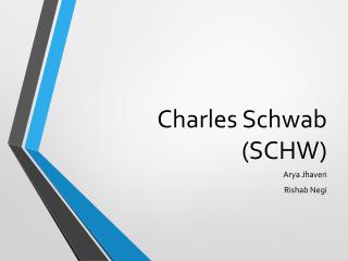 Charles Schwab (SCHW)