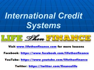 International credit systems
